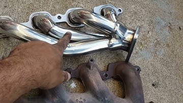INSTALLING SHORTY HEADERS ON A 2015 GMC SIERRA Z71