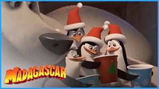 Christmas Kaboom! ☃️ | Penguins of Madagascar | Mini Moments Resimi