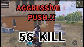 Pubg mobile FULL PUSH MG+M416 HARİTADA ADAM KALMADI.!!