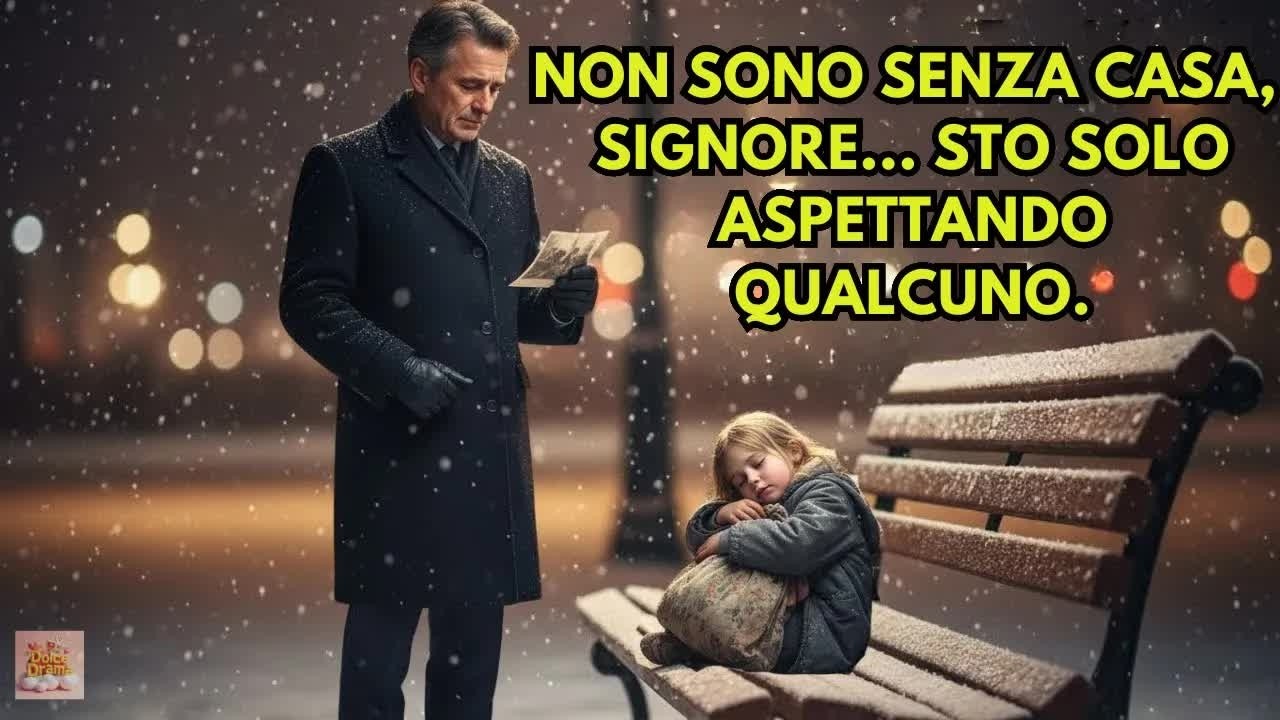 piccola ragazza dormiva ogni notte accanto a una panchina — finché un CEO capì chi stava aspetta
