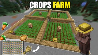 Cách Làm Máy Farm Nông Sản Tự Động | How to Make An Auto Crops Farm | Minecraft