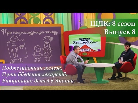 ШДК: Поджелудочная железа. Пути введения лекарств - Доктор Комаровский