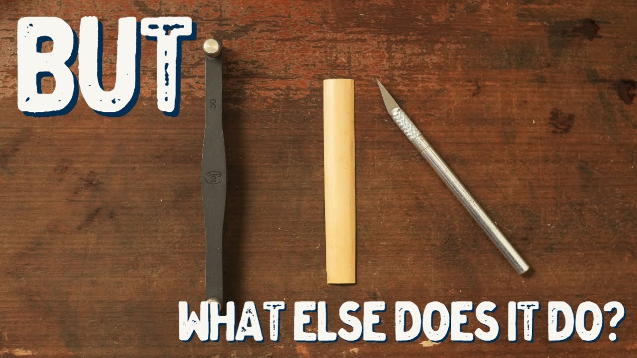 Shaping with a Straight Shaper Bassoon Reed Making YouTube