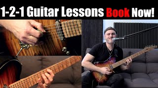 1-2-1 Guitar lessons now available.