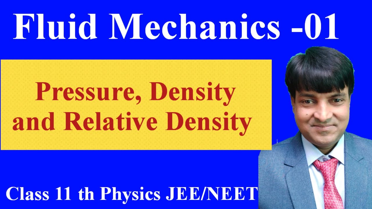 Fluid Mechanics | pressure | density | variation of pressure with depth | variation of pressure