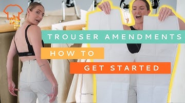 PATTERN AMENDMENTS | How to Get Better Fitting Trousers without the Overwhelm