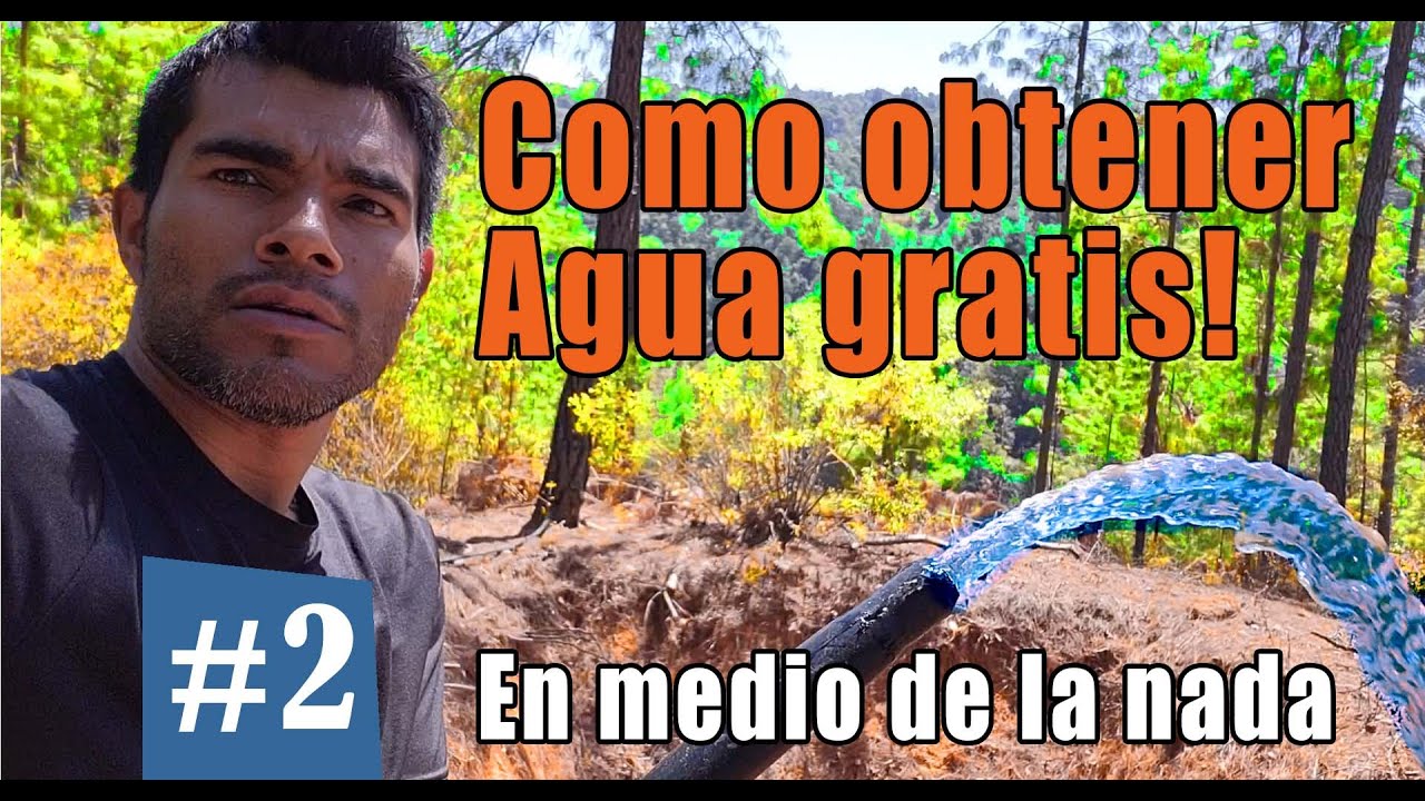 Agua Gratis con Energía Solar. Vida autosustentable en el bosque
