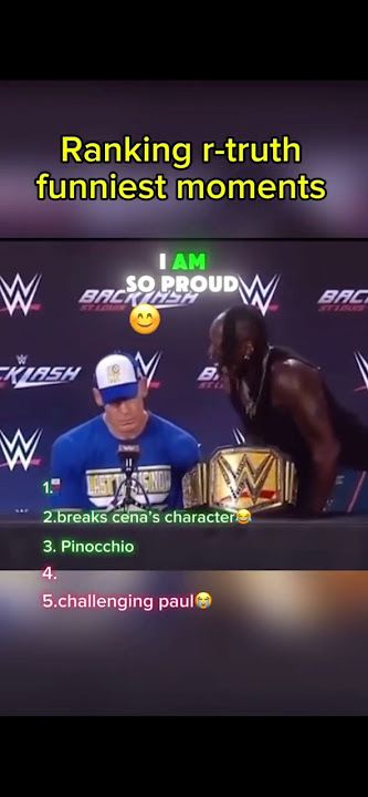 R-truth funniest moments 😂| #wwe #wwehalloffamer #wrestling #wwestonecold #rtruth #usa #johncena