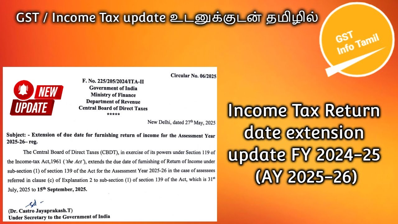 Income Tax Return Date For Audit