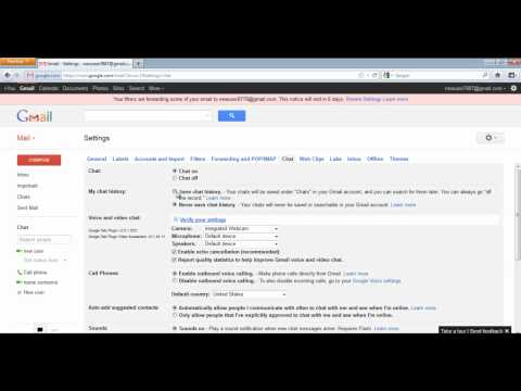 How to control the privacy of your chat sessions in Gmail