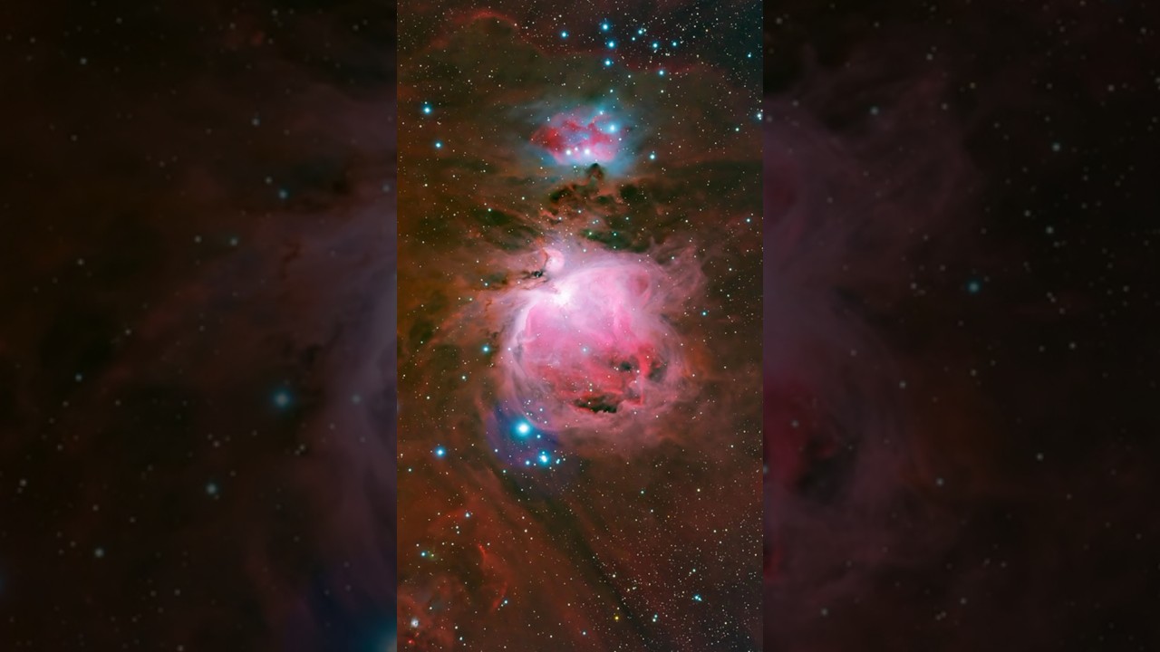 zoom into Messier 43, NGC 1982 a butiful nebula 