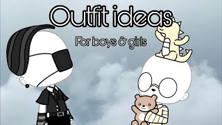 Outfit Ideas For Boys Girls Gacha Life Youtube