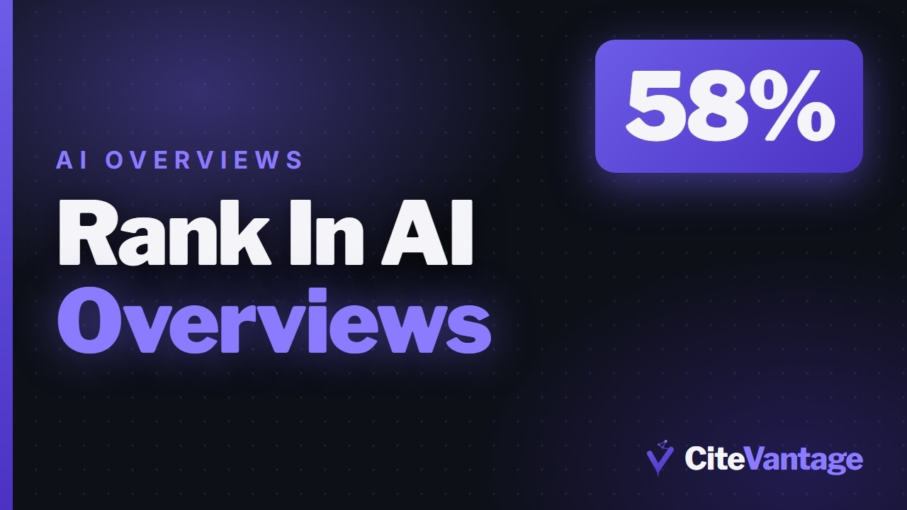 How to Rank in Google AI Overviews