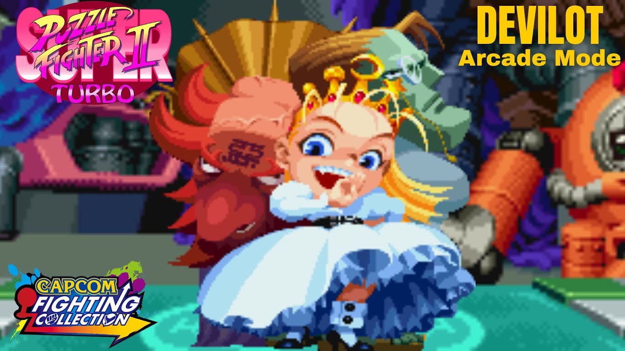 DEVILOT Arcade Mode - Super Puzzle Fighter II Turbo - CFC - YouTube