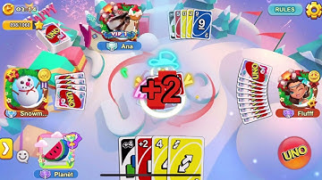 How to win & level up in Facebook Uno Card Game? (Ranked mode - Go Wild x80)