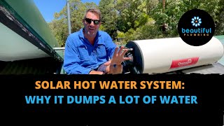 Solar Hot Water System Reasons Why It Dumps A Lot Of Water
