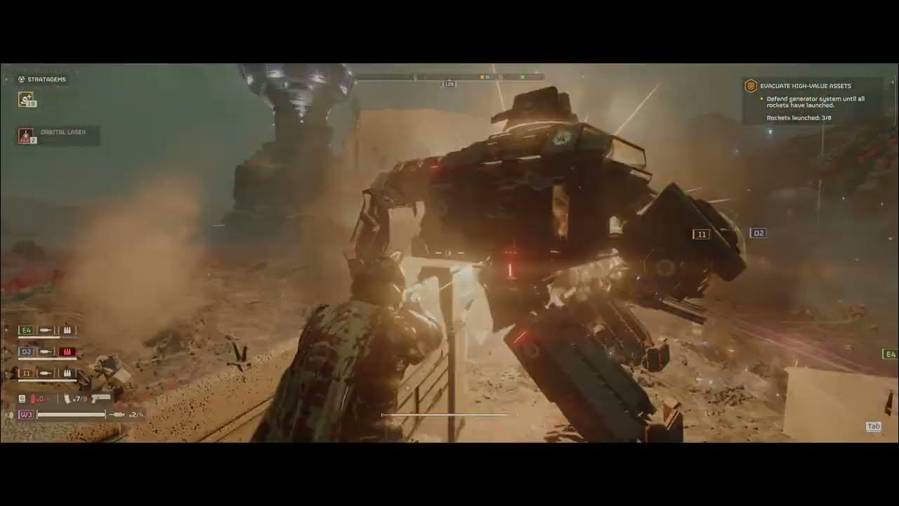 Helldivers 2 Answering a SOS Beacon on Ingmar. Helldive level 9 YouTube