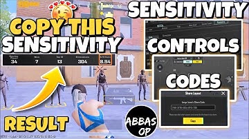 NEW UPDATE 2.5.0 !! BEST SENSITIVITY CODE + CONTROL SETTINGS PUBG MOBILE/BGMI | BEST 4 FINGER