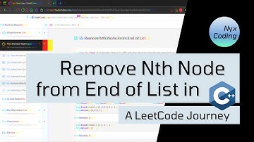Remove Nth Node from End of List in C++ - A LeetCode Journey