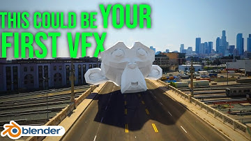 How to Make Your FIRST VFX Shot in Blender