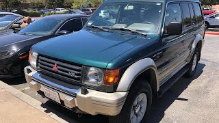 Picking up a low mileage 1997 Montero SR