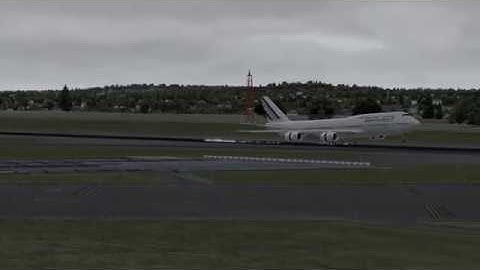 P3D V4.5 Landing in Paris Charles de Gaulle