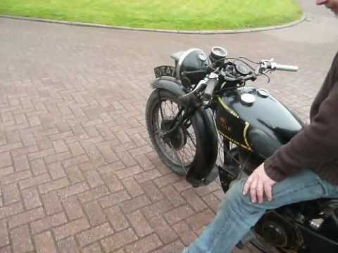 1939-sunbeam-350-b24-first-run-after-approx-55-years-in-storage-classic-bike-repairs-glasgow
