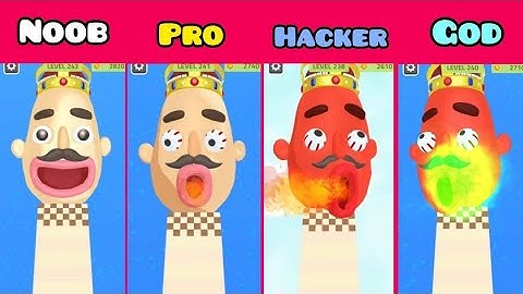 NOOB vs PRO vs HACKER vs GOD Sandwich Runner Gameplay| Sandwich Runner|