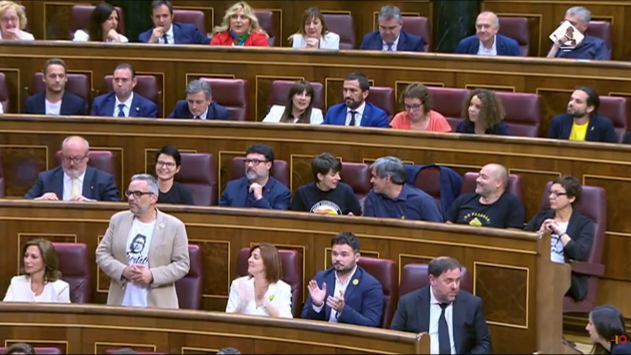 el nacional periodico Joan Sastre, abroncado cuando promete su cargo