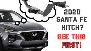 2020 SANTA FE / CURT HITCH / SPARE TIRE INTERFERENCE