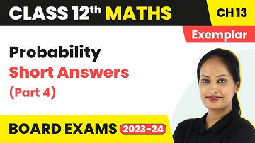 Quick Revision/All Concepts/Short Answers (Part 4) | Class 12 Maths Chapter 13 NCERT Exemplar