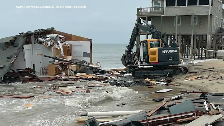 Beach reopens after cleanup of Outer Banks house collapse