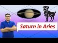 Saturn in Aries (Traits and Characteristics) | Vedic Astrology