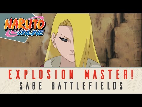 Naruto Online | The Explosion Master Edo Deidara | Sage Battlefields @AnimezisTV