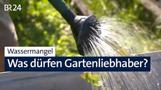 Trockenheit Wie Weit Dürfen Kommunen Beim Wassermanagement Gehen? Abendschau Br24