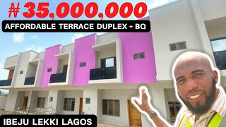 ₦‎35,000,000 Affordable Terrace Duplex | House For Sale In Ibeju Lekki Lagos