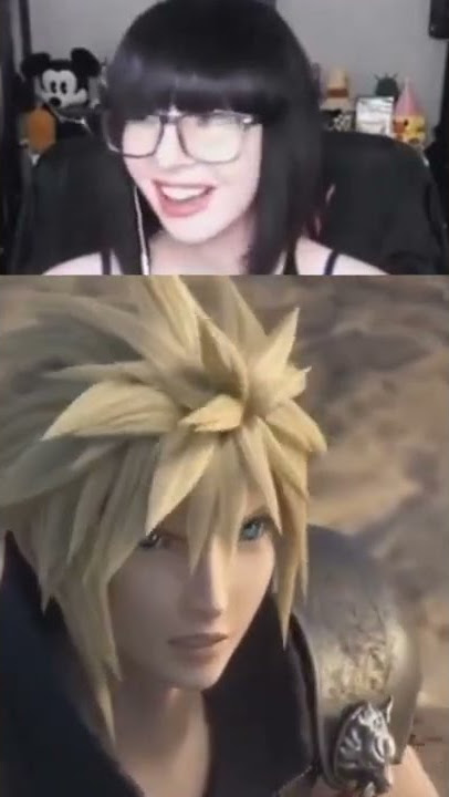 Suzi Reacts To Sephiroth In Smash Bros #shorts