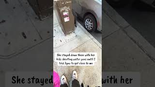2 Off Leash Dogs! 2 Kids. SOME moms can practice proper discernment #mom #dog #baby #nyc #fyp