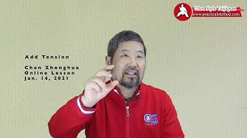 Add Tension-Chen Zhonghua Online Lesson Trailer 20210114