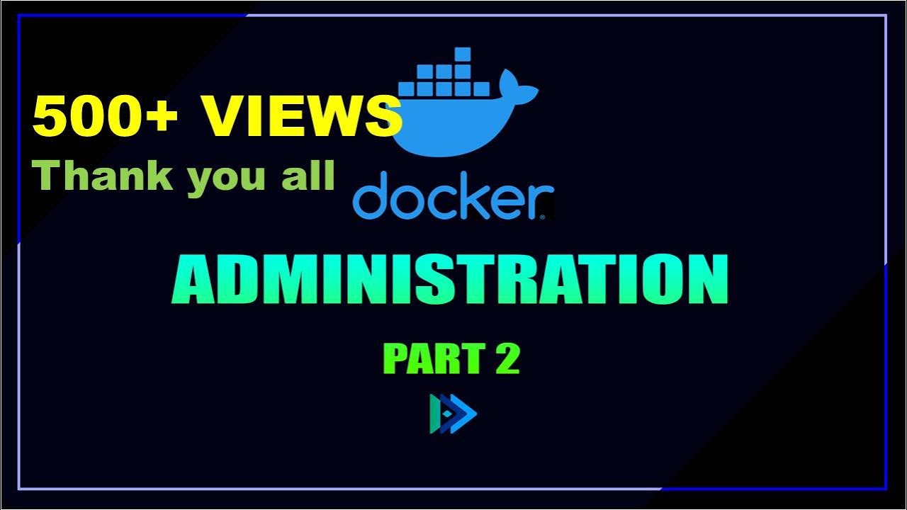 Docker admin. Docker admin