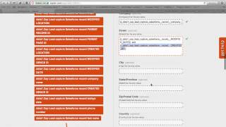 Tutorial: iForm record to Salesforce Lead