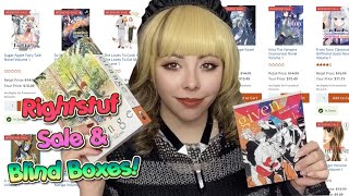 Rightstuf Manga SALE & Blind Box Haul   GIVEAWAY 💲💲(giveaway ends Jan 15)