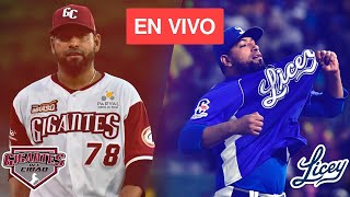 GIGANTES vs LICEY / MARTES 28 DIC 2021 / VALDES vs VALDEZ