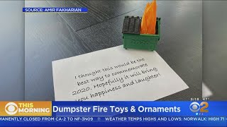 LA Businessman Selling 2020 Dumpster Fire Toys, Ornaments On Etsy screenshot 5