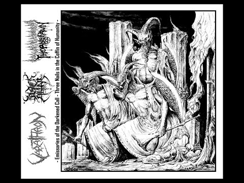 Emissaries Of The Darkened Call - Three Nails In The Coffin Of Humanity artwork
