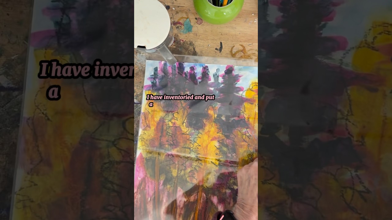 Outdoor painting is over, now what? @MarleneRoyArt #artstudio #paintinginspiration