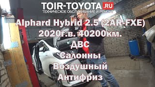 видео: Alphard Hybrid AYH30 2.5(2AR-FXE) 40196км. Замена масла ДВС 12.10.23г. Салонный. Воздушный. Антифриз картинка: Alphard Hybrid AYH30 2.5(2AR-FXE) 40196км. Замена масла ДВС 12.10.23г. Салонный. Воздушный. Антифриз