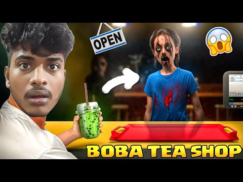 Boba Teashop New Horror Game 😱 Full Gameplay|On Vtg!