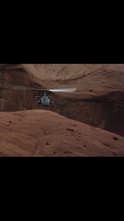 Airwolf Flying Out Of Lair