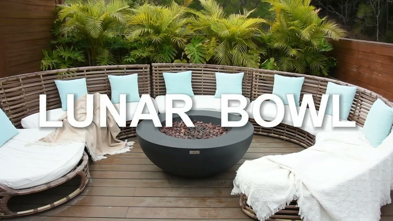 [ELEMENTI] LUNAR BOWLFIRE TABLE OFG101DG